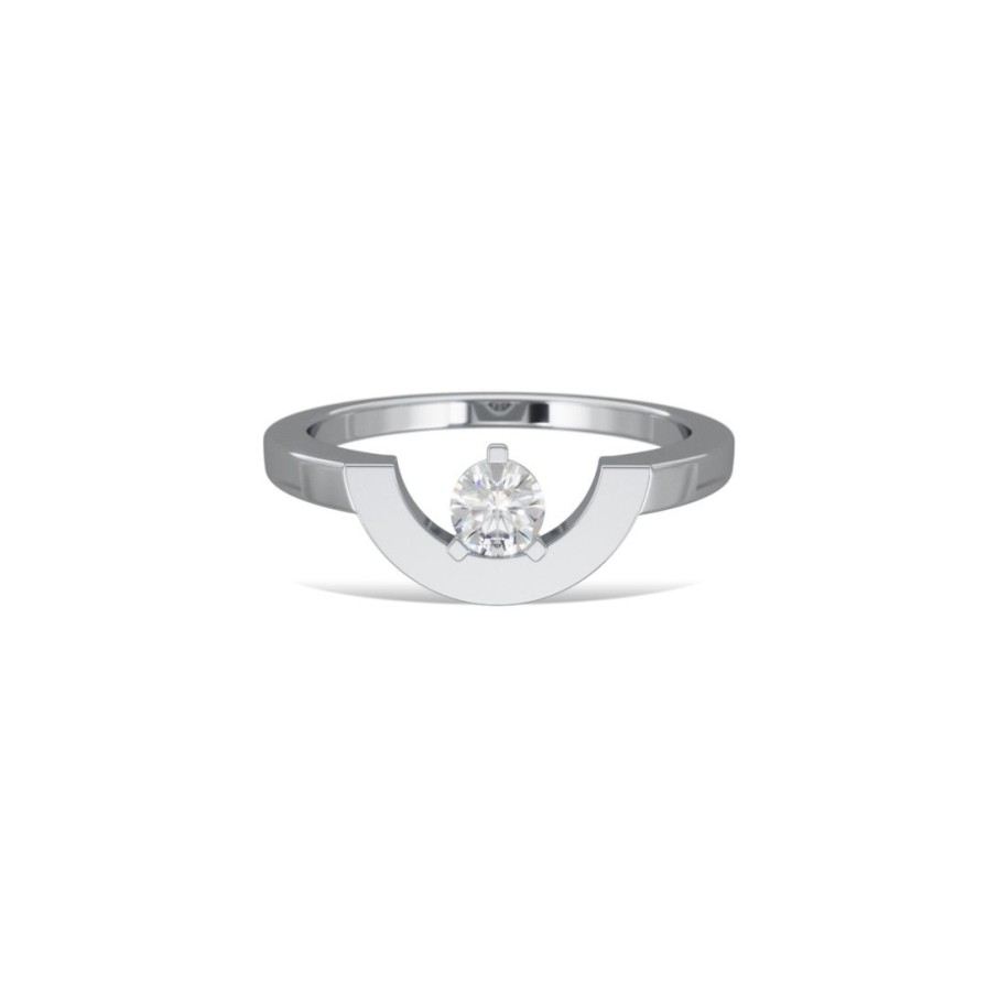 Bagues Loyal.e Paris | Bague Intrepide Petit Arc 0.25Ct 18K - Loyal.E Paris