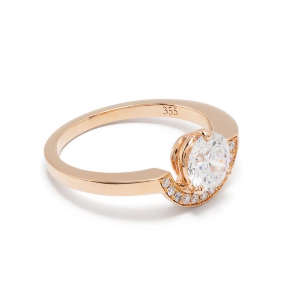 Bagues Loyal.e Paris | Bague Intrepide Petit Arc 1Ct E 18K - Loyal.E Paris