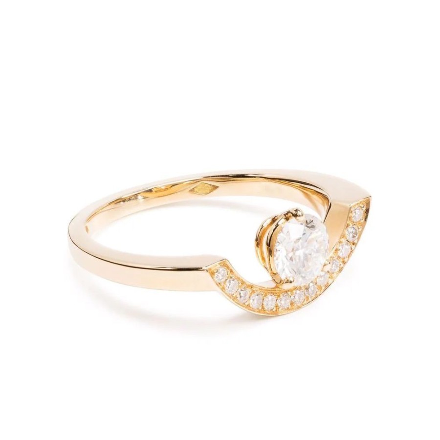 Bagues Loyal.e Paris | Bague Intrepide Grand Arc 0.5Ct E 18K - Loyal.E Paris