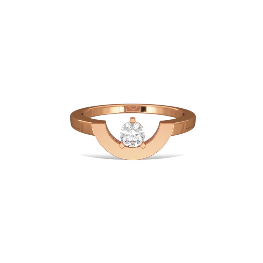 Bagues Loyal.e Paris | Bague Intrepide Petit Arc 0.25Ct 18K - Loyal.E Paris