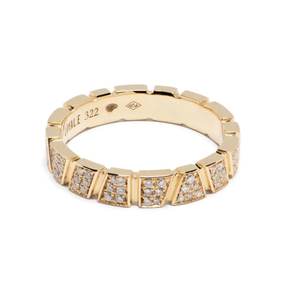 Bagues Loyal.e Paris | Bague Ride & Love E 18K - Loyal.E Paris