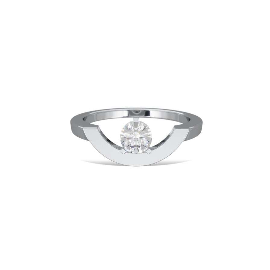 Bagues Loyal.e Paris | Bague Intrepide Grand Arc 0.5Ct 18K - Loyal.E Paris