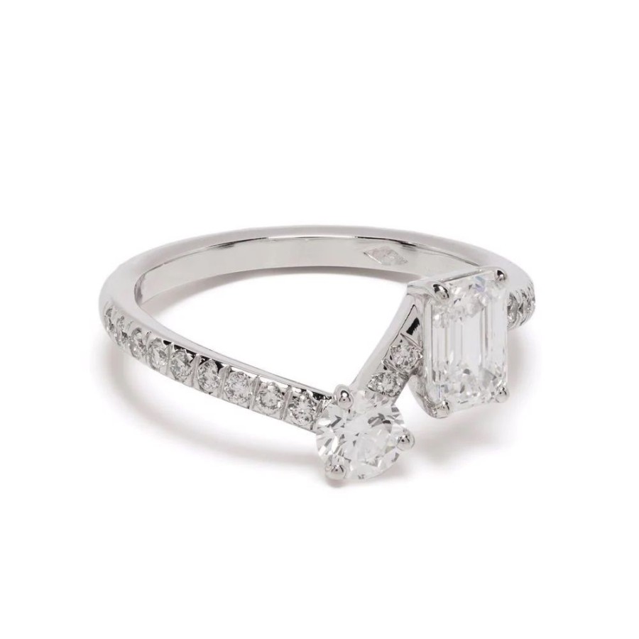 Bagues Loyal.e Paris | Bague Toi+Moi 0.25Ct 0.6Ct E 18K - Loyal.E Paris