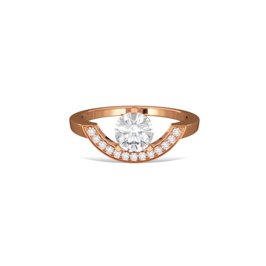 Bagues Loyal.e Paris | Bague Intrepide Grand Arc 1Ct E 18K - Loyal.E Paris