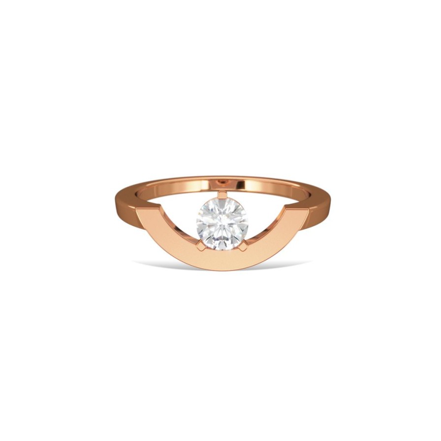 Bagues Loyal.e Paris | Bague Intrepide Grand Arc 0.5Ct 18K - Loyal.E Paris