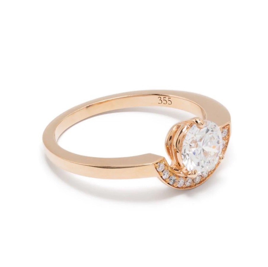 Bagues Loyal.e Paris | Bague Intrepide Petit Arc 1Ct E 18K - Loyal.E Paris