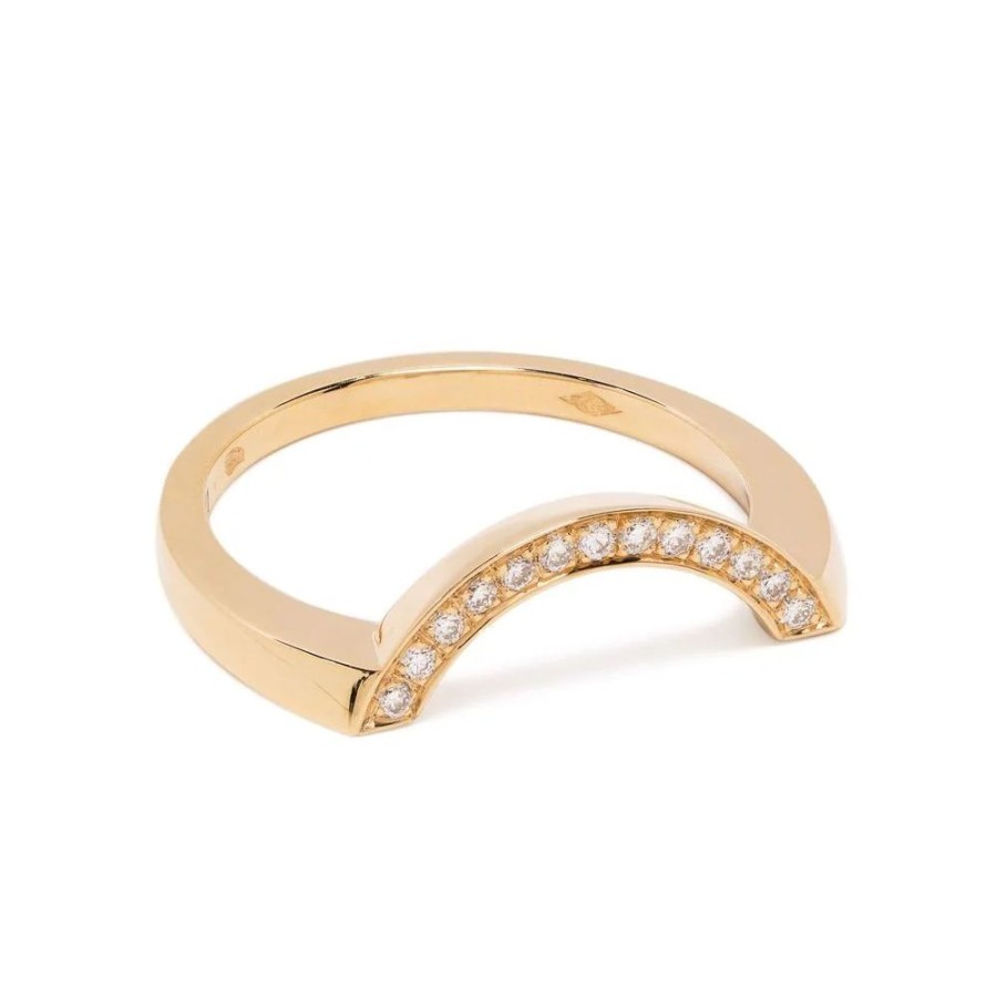 Bagues Loyal.e Paris | Bague Intrepide Grand Arc E 18K - Loyal.E Paris