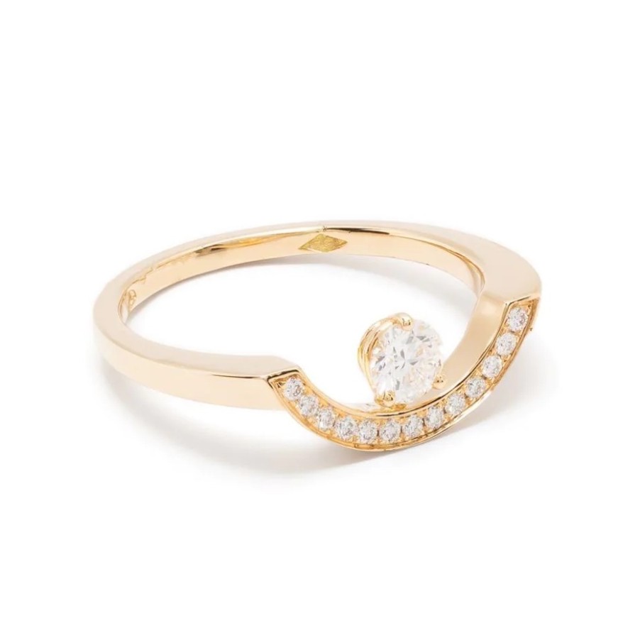 Bagues Loyal.e Paris | Bague Intrepide Grand Arc 0.25Ct E 18K - Loyal.E Paris