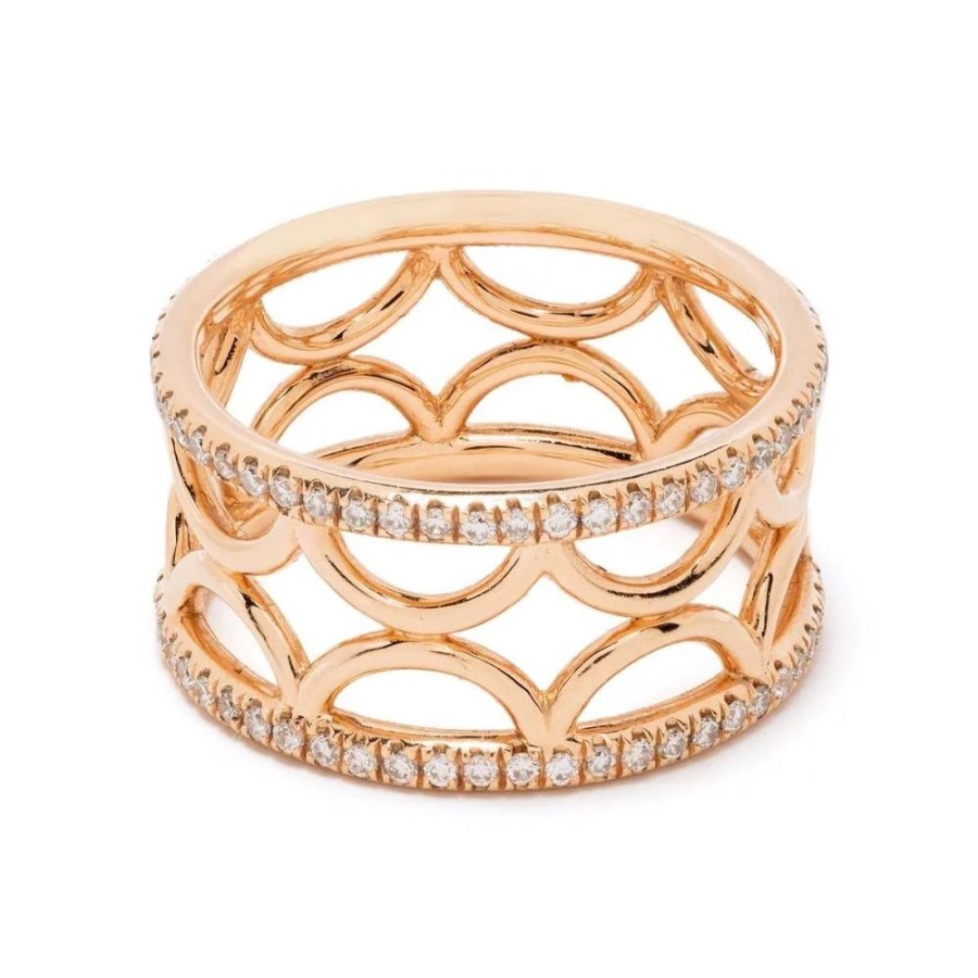 Bagues Loyal.e Paris | Bague Bandeau Perpetuel.Le Semi E 18K - Loyal.E Paris