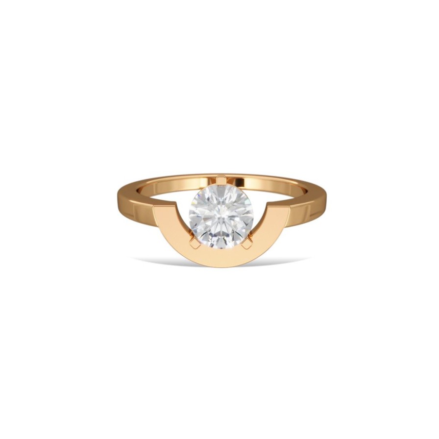 Bagues Loyal.e Paris | Bague Intrepide Petit Arc 1Ct 18K - Loyal.E Paris